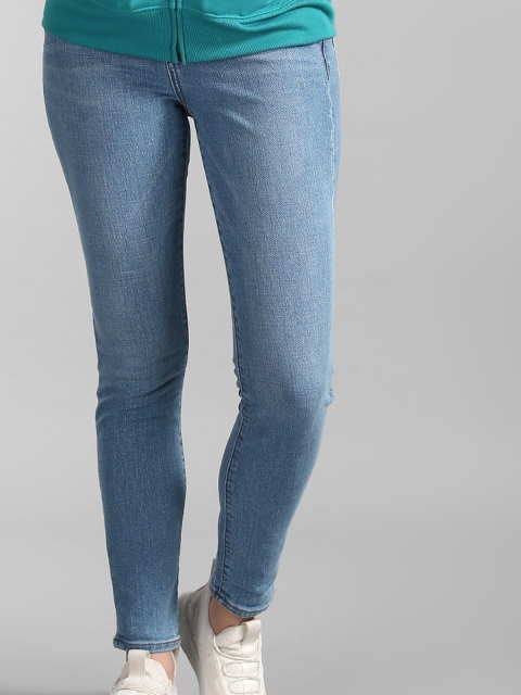 

GAP Women Blue Skinny Fit Mid-Rise Clean Look Stretchable Jeans