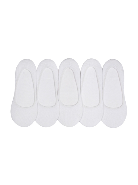 

Supersox Women White Solid Socks