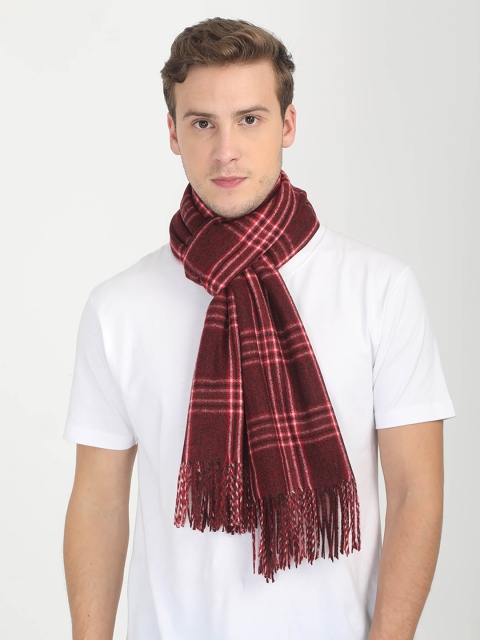 

FabSeasons Unisex Maroon Printed Muffler