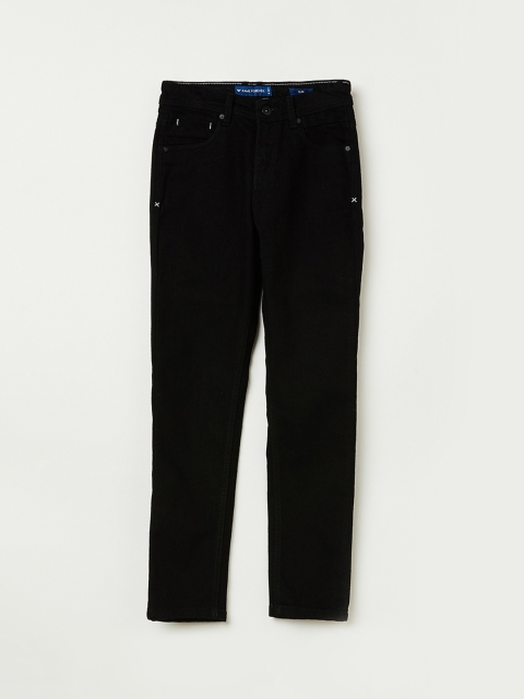 

Fame Forever by Lifestyle Boys Black Slim Fit Mid-Rise Clean Look Jeans