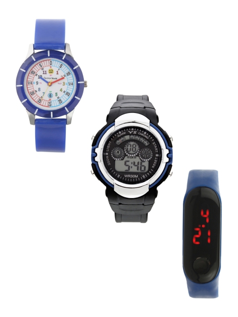 

Fantasy World Kids Blue & Blue Digital Watch
