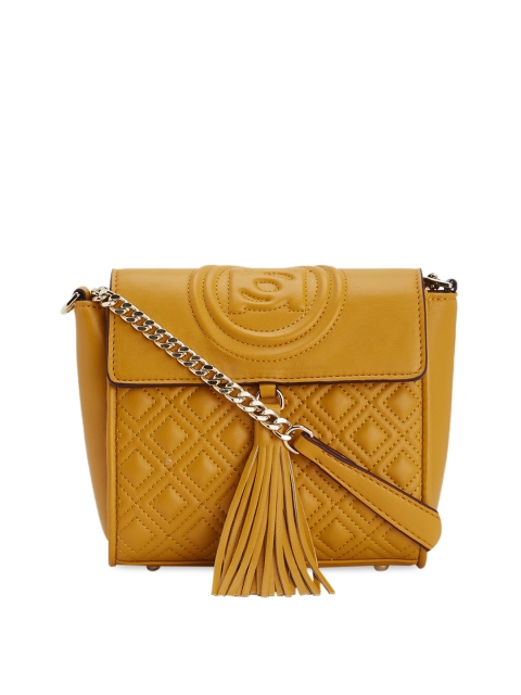 

bebe Yellow Women Solid Sling Bag