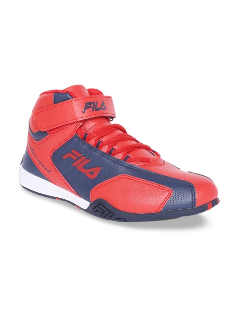 

FILA Men Red Mesh Running Shoes
