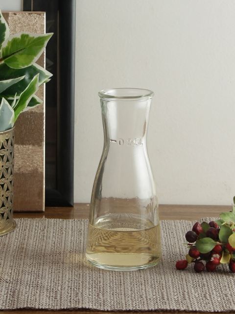 

Uniglass Unisex Transparent Set of 4 Bar Carafe Decanters