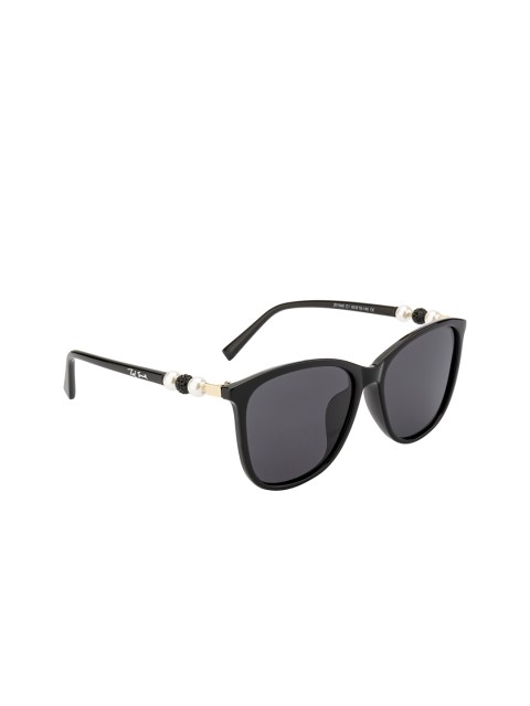 

Ted Smith Women Rectangle Sunglasses TS-201948_C1, Grey