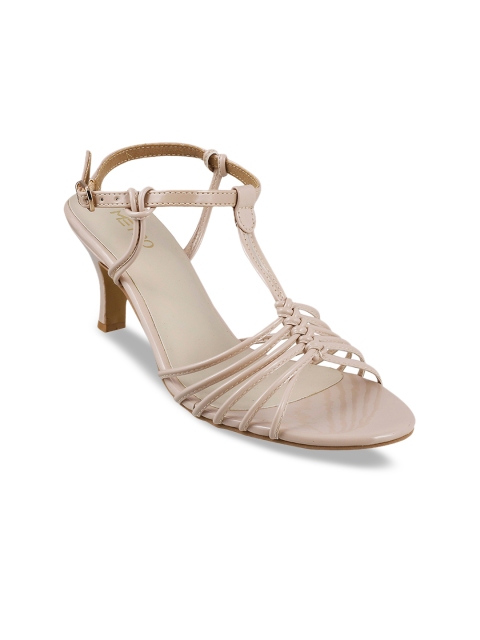 

Metro Women Beige Solid Heels
