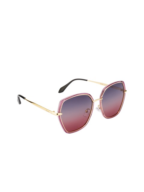

Ted Smith Unisex Oversized Sunglasses TS-201955_C31, Purple
