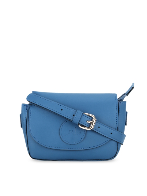 

yelloe Women Blue Solid Sling Bag