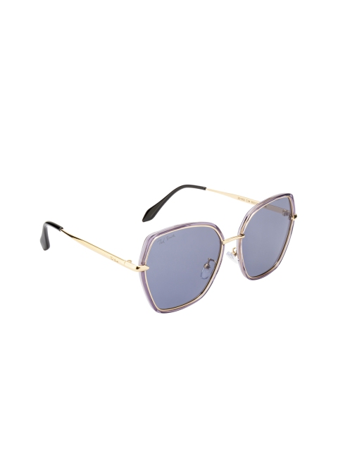 

Ted Smith Unisex Oversized Sunglasses TS-201955_C34, Blue