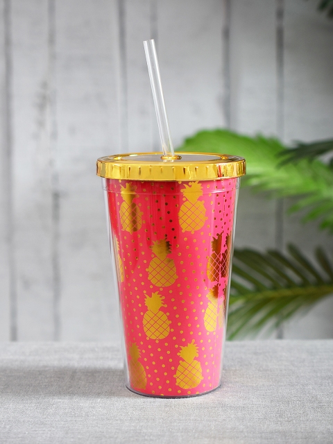 

Archies Unisex Pink & Yellow Sipper Bottle 500 ml