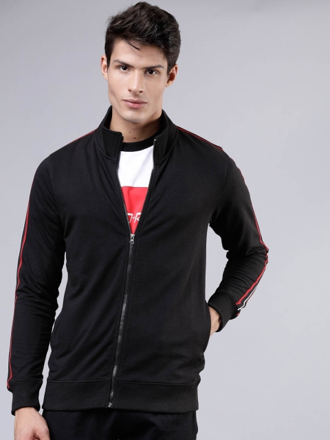 

HIGHLANDER Men Black Solid Sweatshirt