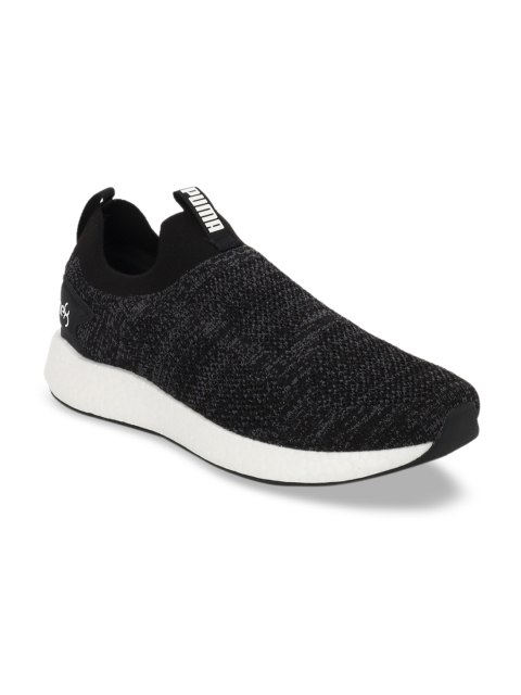 

Puma Unisex Black NRGY Neko Slip-On One8 Running Shoes