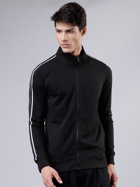 

HIGHLANDER Men Black Solid Sweatshirt
