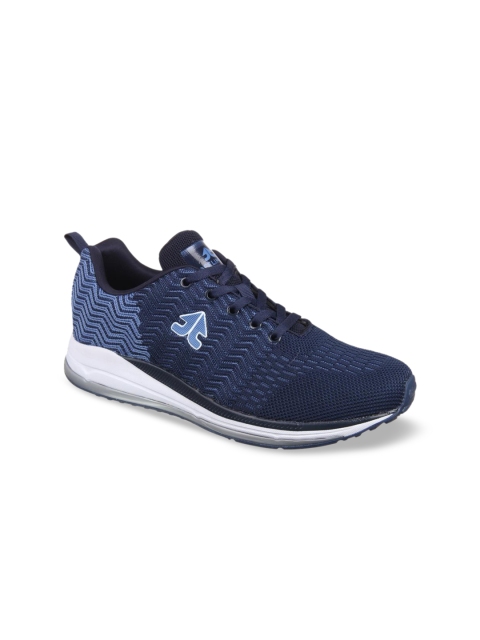 

OFF LIMITS Men Navy Blue Textile Running Shoes