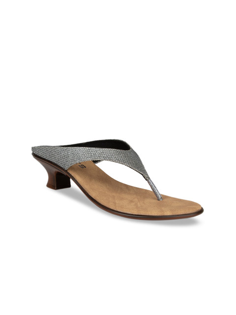

SOLES Women Grey Solid Heels