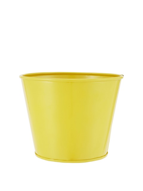 

Living Essence Yellow Solid Planter