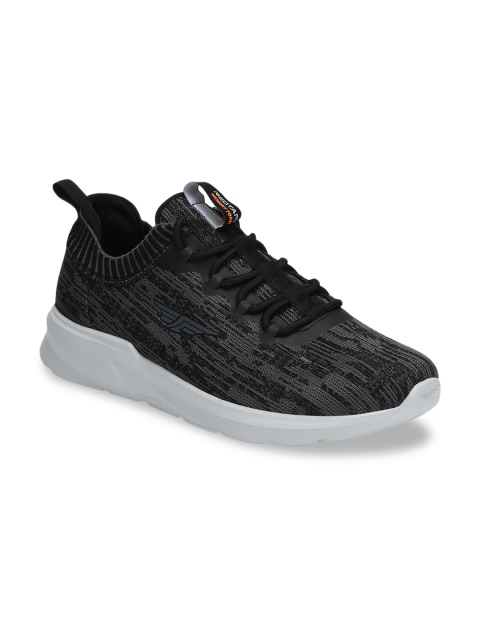 

Red Tape Men Black Synthetic Walking Shoes