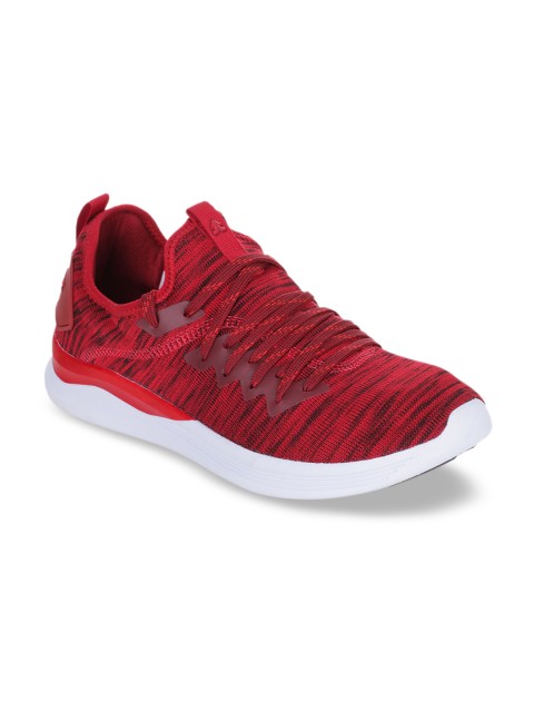 

OFF LIMITS Men Red Solid Textile Running Shoes