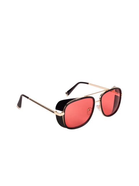 

Voyage Unisex Square Sunglasses, Red