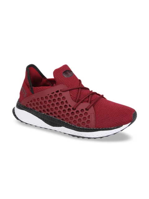 OFF LIMITS Men Red Solid Textile Running Shoes