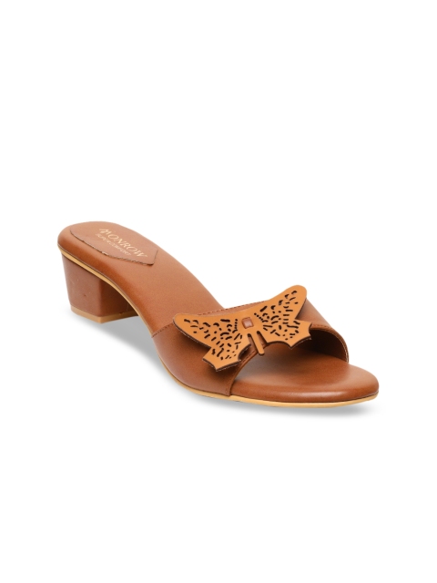 

Monrow Women Tan Brown Solid Heels