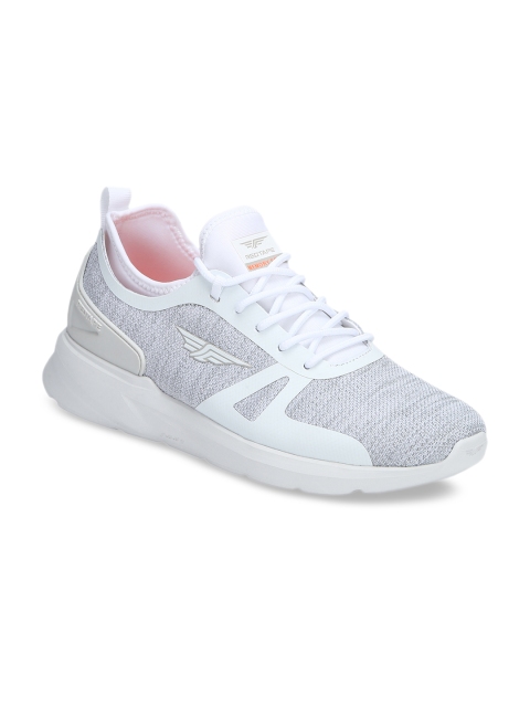 

Red Tape Men White Textile Walking Shoes