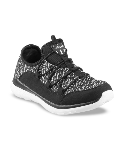 

Mochi Women Black Slip-On Sneakers