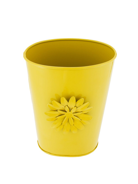 

Living Essence Yellow Solid Planters