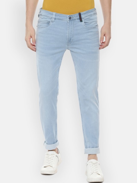 

Solly Jeans Co. Men Blue Skinny Fit Mid-Rise Clean Look Stretchable Jeans