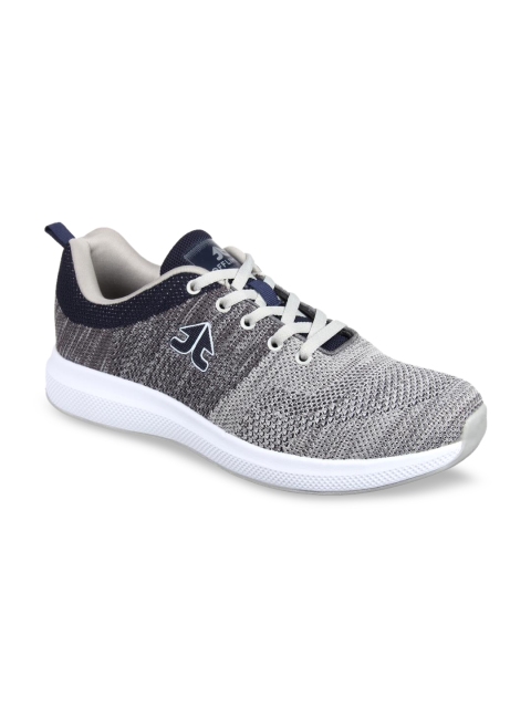 

OFF LIMITS Men Grey Mesh Running Shoes