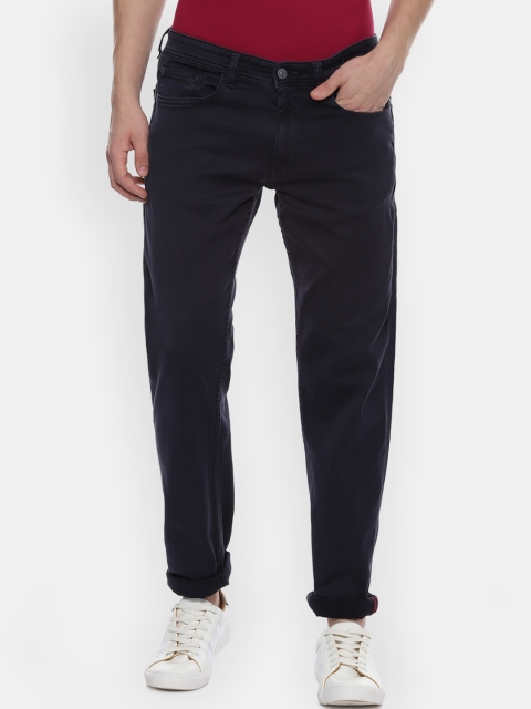 

Solly Jeans Co. Men Navy Blue Skinny Fit Mid-Rise Clean Look Stretchable Jeans