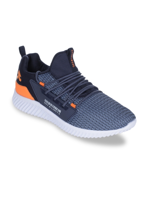 

OFF LIMITS Men Grey Textile Running Shoes