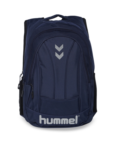 

hummel Unisex Blue Solid Backpack