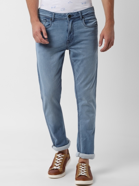

Peter England Casuals Men Blue Hottie Slim Fit Mid-Rise Clean Look Jeans