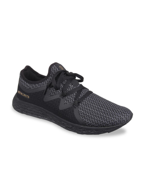 

OFF LIMITS Men Black Textile Running Shoes