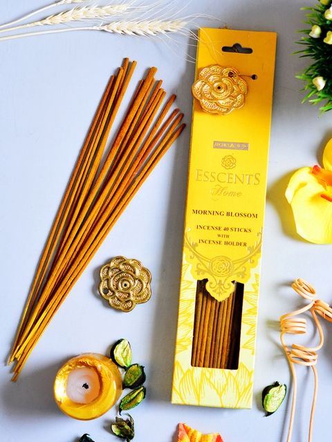 

Archies Love Gifts Yellow Morning Blossom Scented Incense Stick With Holder