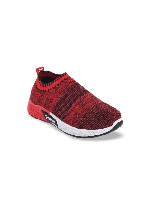 

Kittens Boys Red Woven Design Slip-On Sneakers