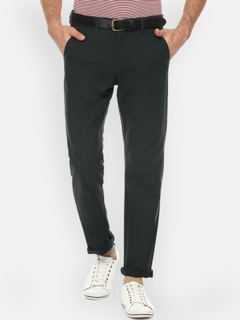 

Allen Solly Men Black Regular Fit Solid Formal Trousers