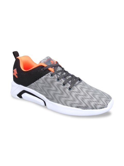 

OFF LIMITS Men Grey Mesh Running Shoes