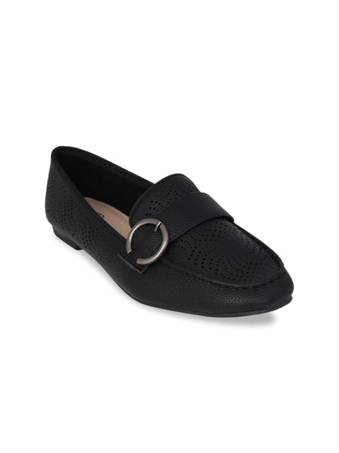 

pelle albero Women Black Loafers