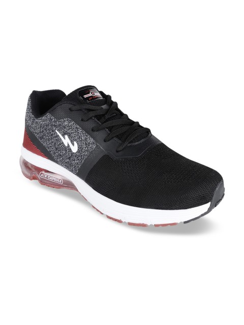 

Campus Men Black WALTER Running Shoes