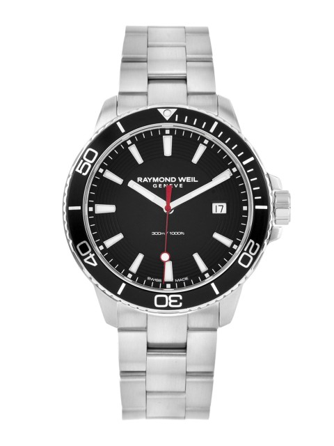 

Raymond Weil Men Black Tango Swiss-Made Analogue Watch 8260-ST1-20001