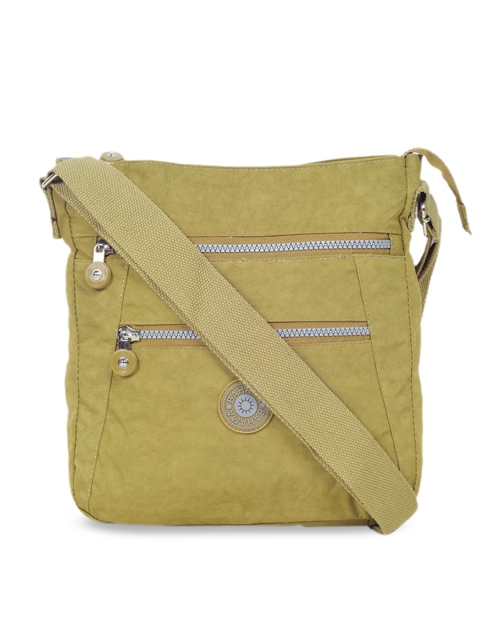 

BAHAMA Unisex Lime Green Solid Messenger Bag