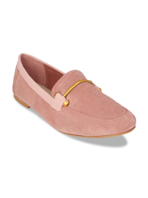 

pelle albero Women Pink Loafers