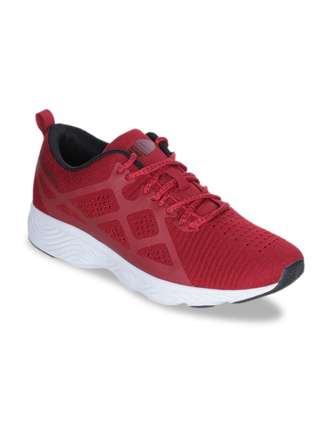 

OFF LIMITS Men Maroon Mesh Running Shoes