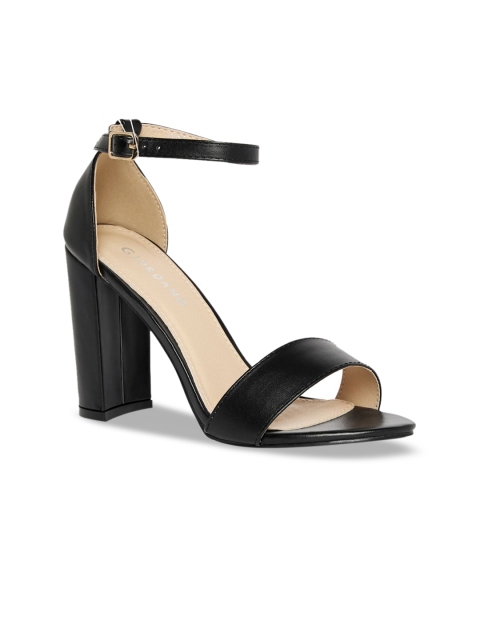

GIORDANO Women Black Solid Heels