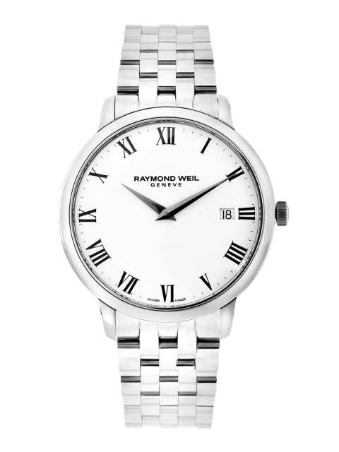 

Raymond Weil Men White Toccata Swiss-Made Analogue Watch 5588-ST-00300
