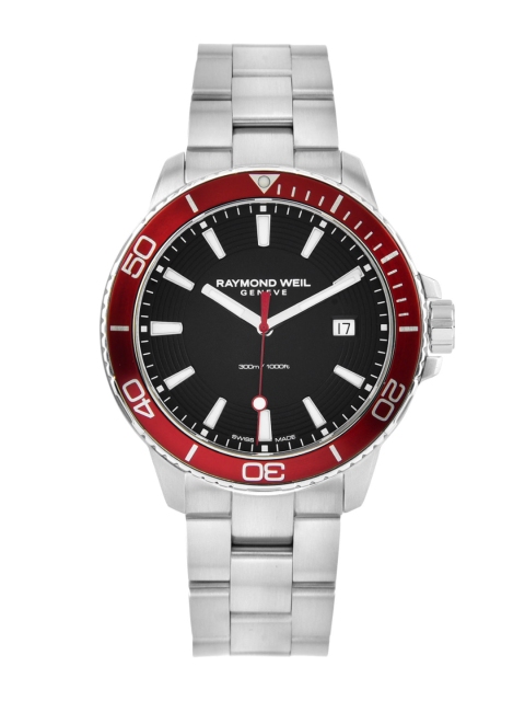 

Raymond Weil Men Black Tango Swiss-Made Analogue Watch 8260-ST4-20001