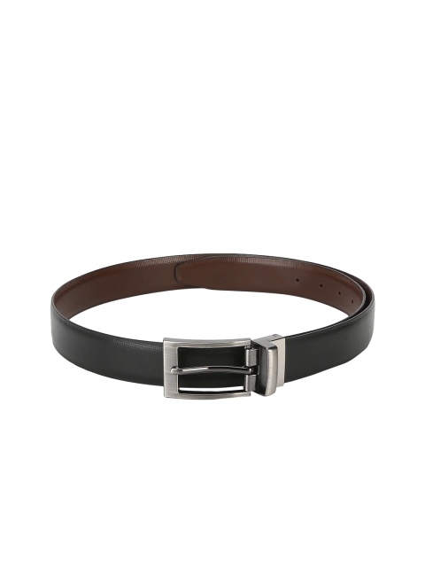 

Red Tape Men Black Solid Belt
