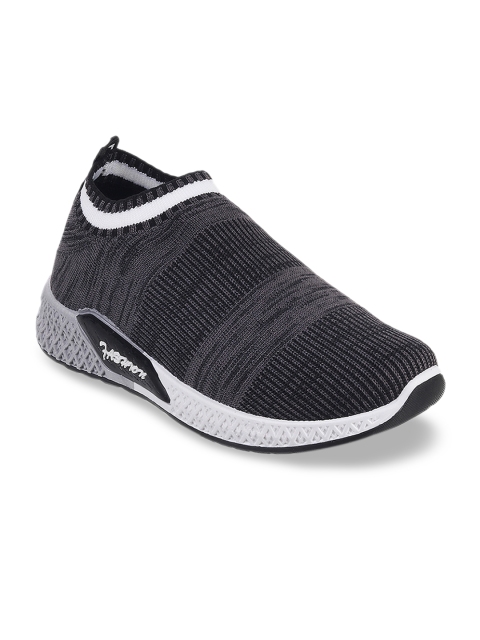 

Kittens Boys Black Woven Design Slip-On Sneakers